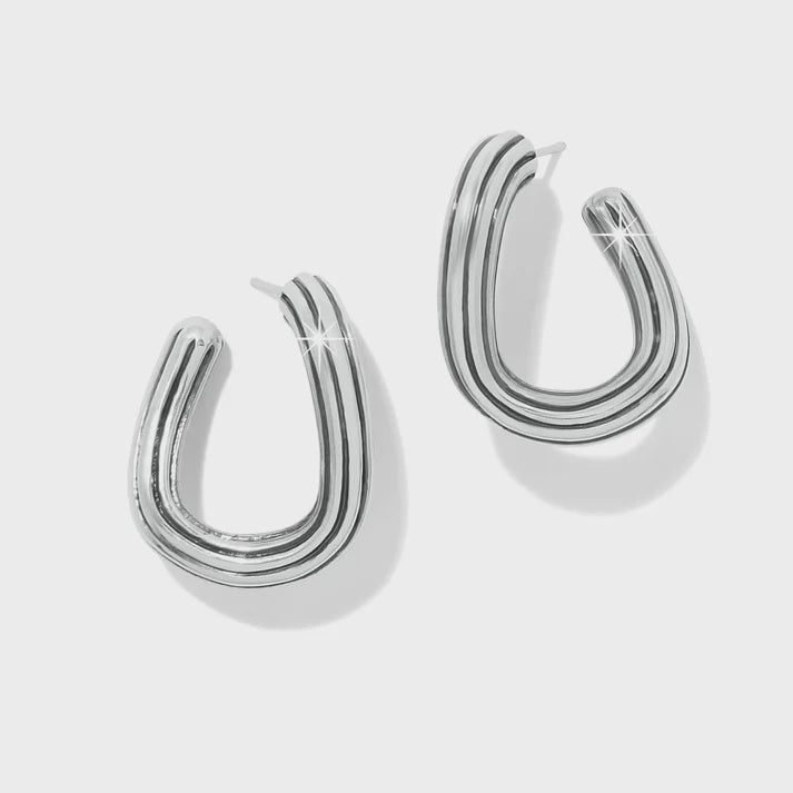 Ferrara Eterna Post Earrings Silver