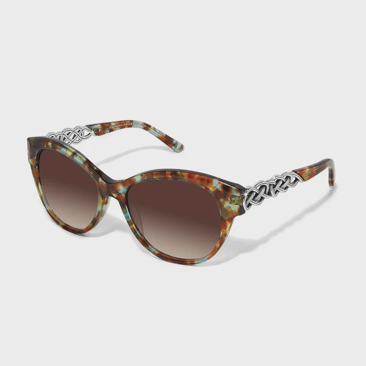 Interlok Braid Blue Havana Sunglasses