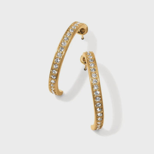 Meridian Zenith Medium Hoop Earrings Gold