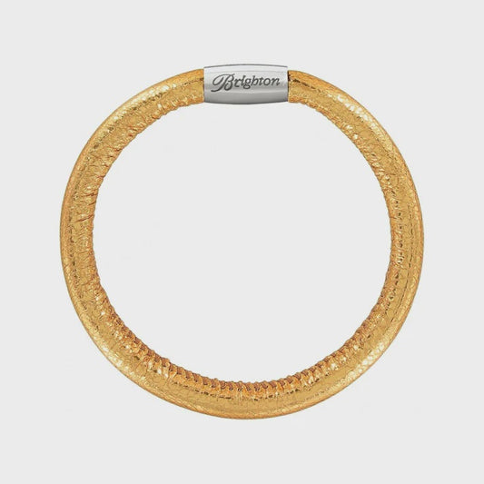 Woodstock Metallic Single Bracelet Gold Small
