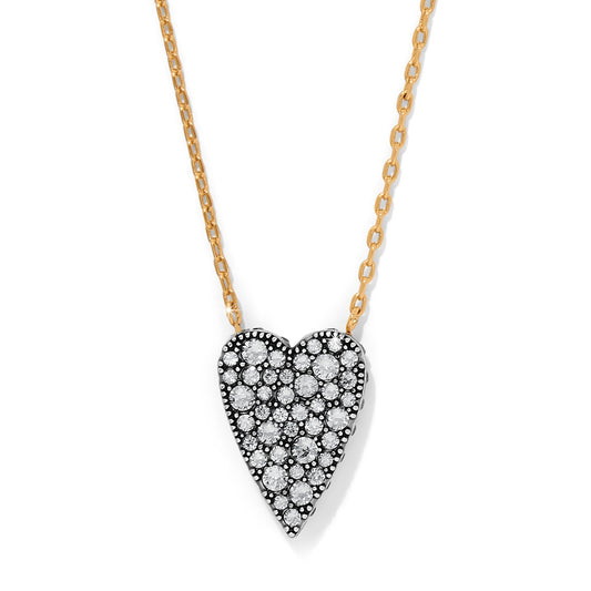 Love Messages Love Knows Reversible Necklace Two Tone