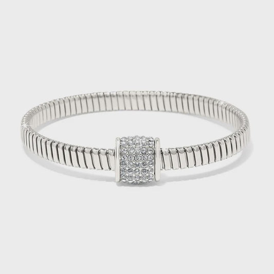 Meridian Solis Spring Bracelet Silver