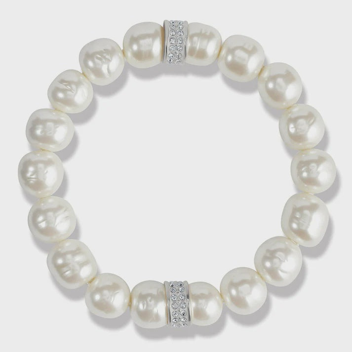 Meridian Stretch Bracelet Cream