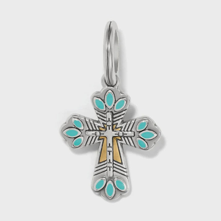 Pueblo Cross Charm