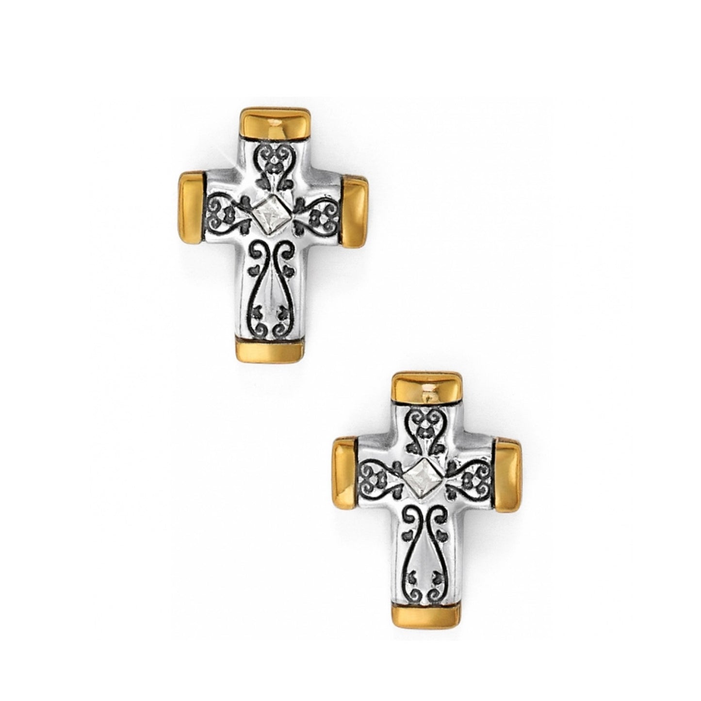 Venezia Cross Post Earrings