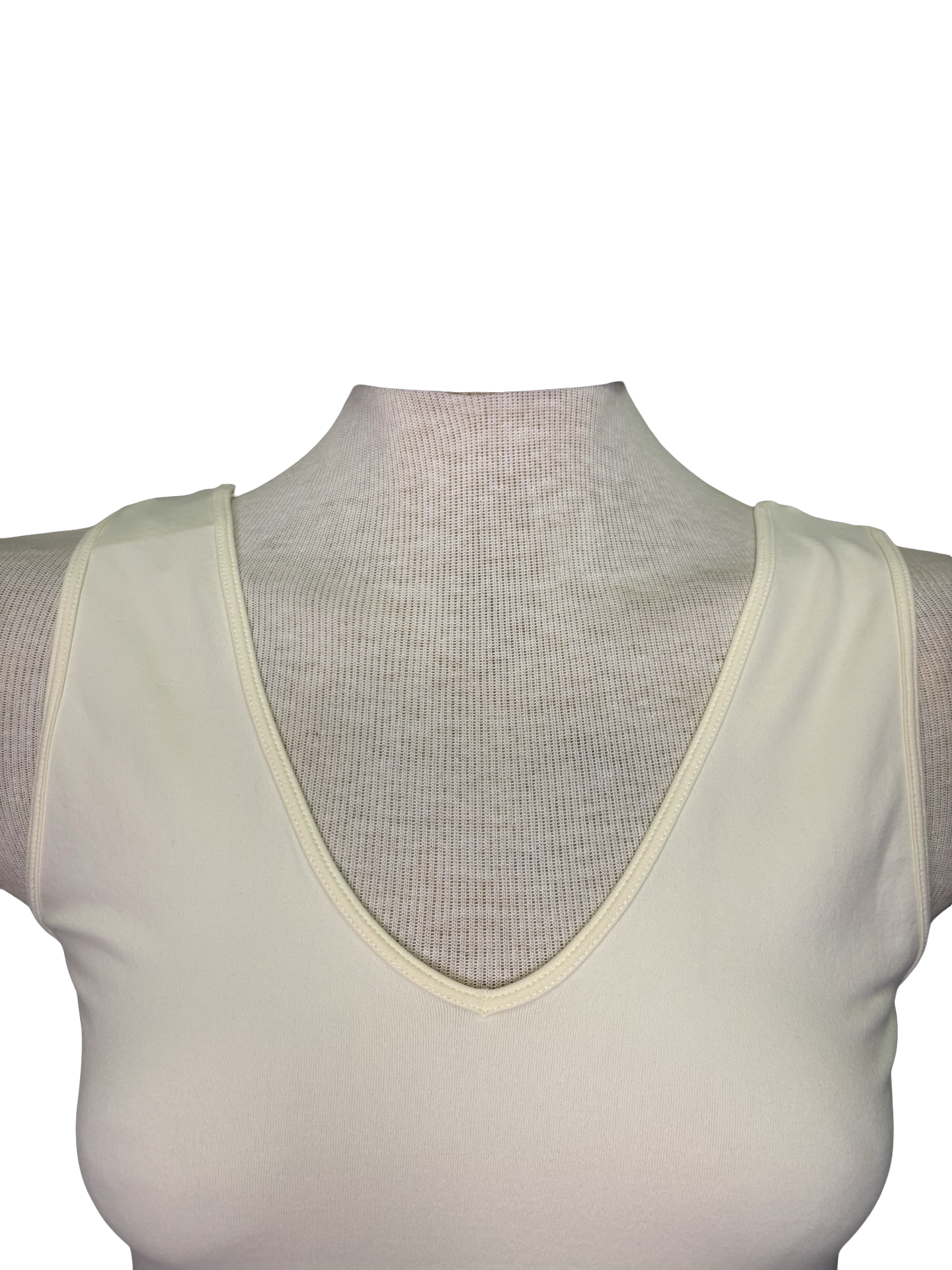 Talk Later Seamless Tank Ivory