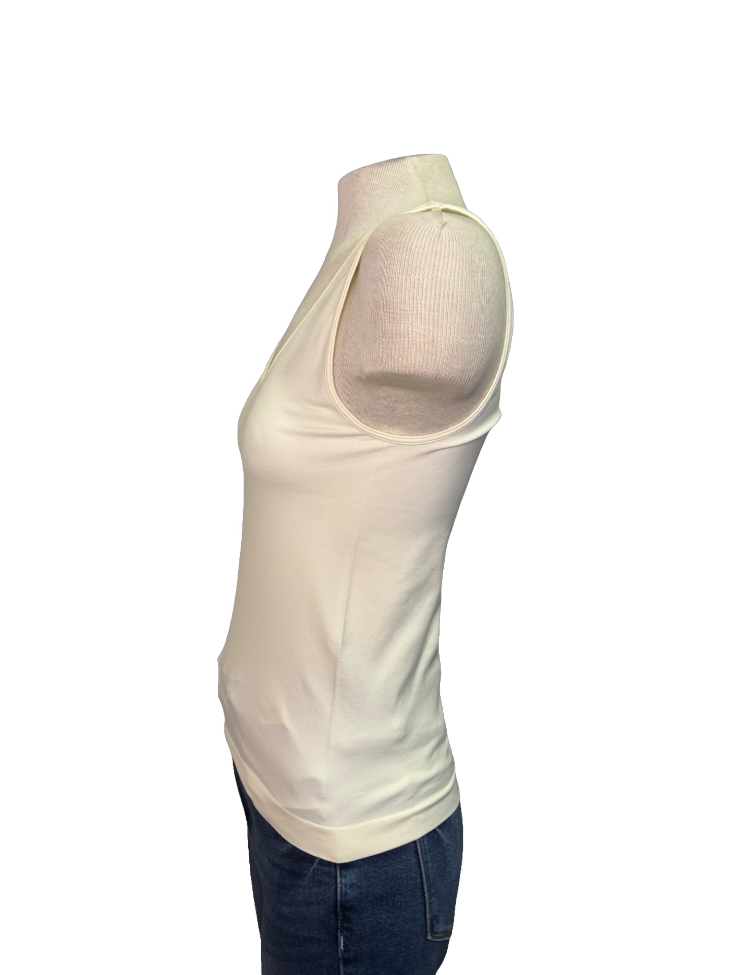 Talk Later Seamless Tank Ivory
