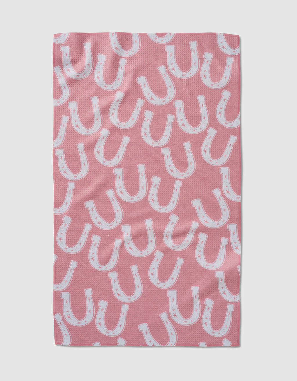Lucky Horseshoe Geometry Tea Towel