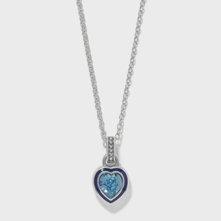 Halo Gemma Petite Heart Necklace