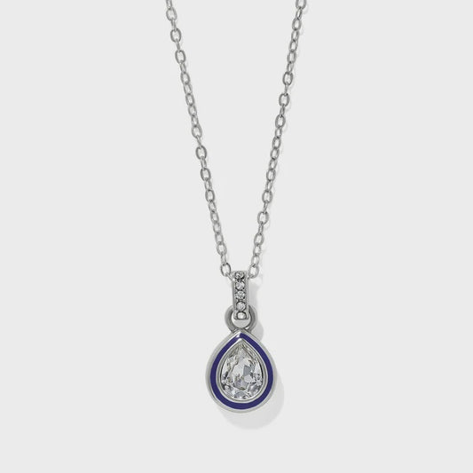 Halo Gemma Petite Teardrop Necklace