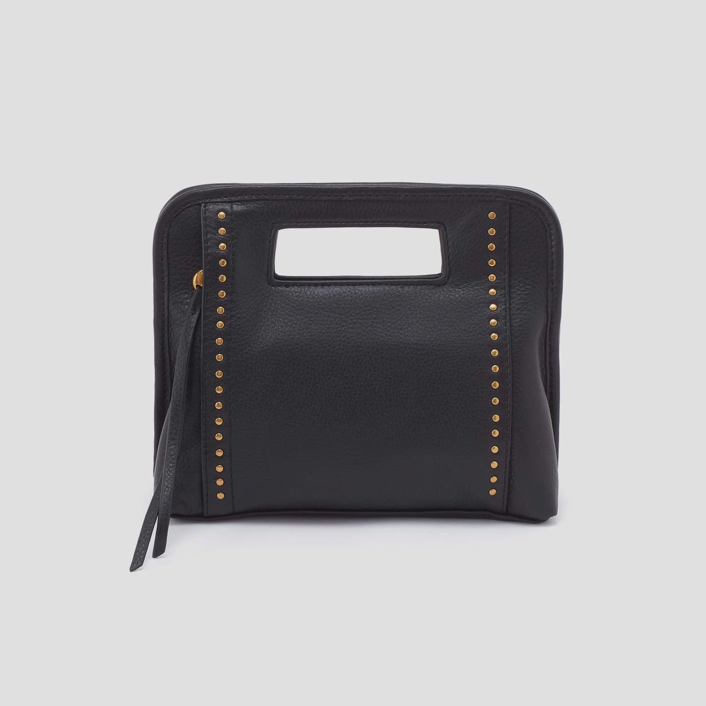 Ace Clutch by Hobo in Pebbled Black
