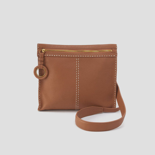 Austin Medium Crossbody by Hobo in Warm Honey
