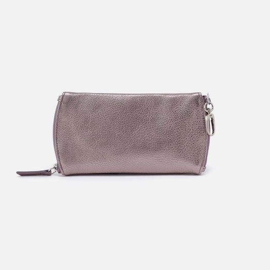 Spark Double Eyeglass Case by Hobo in Pewter