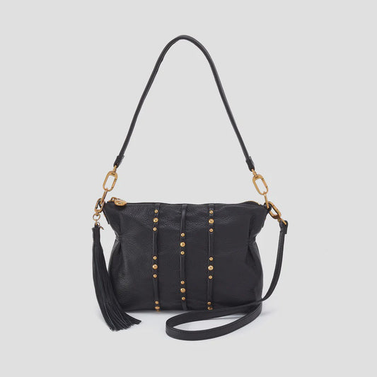 Kori Crossbody by Hobo in Black with Studs