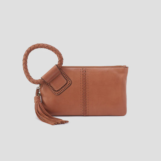Sable Wristlet by Hobo in Harvest Wheat Washed