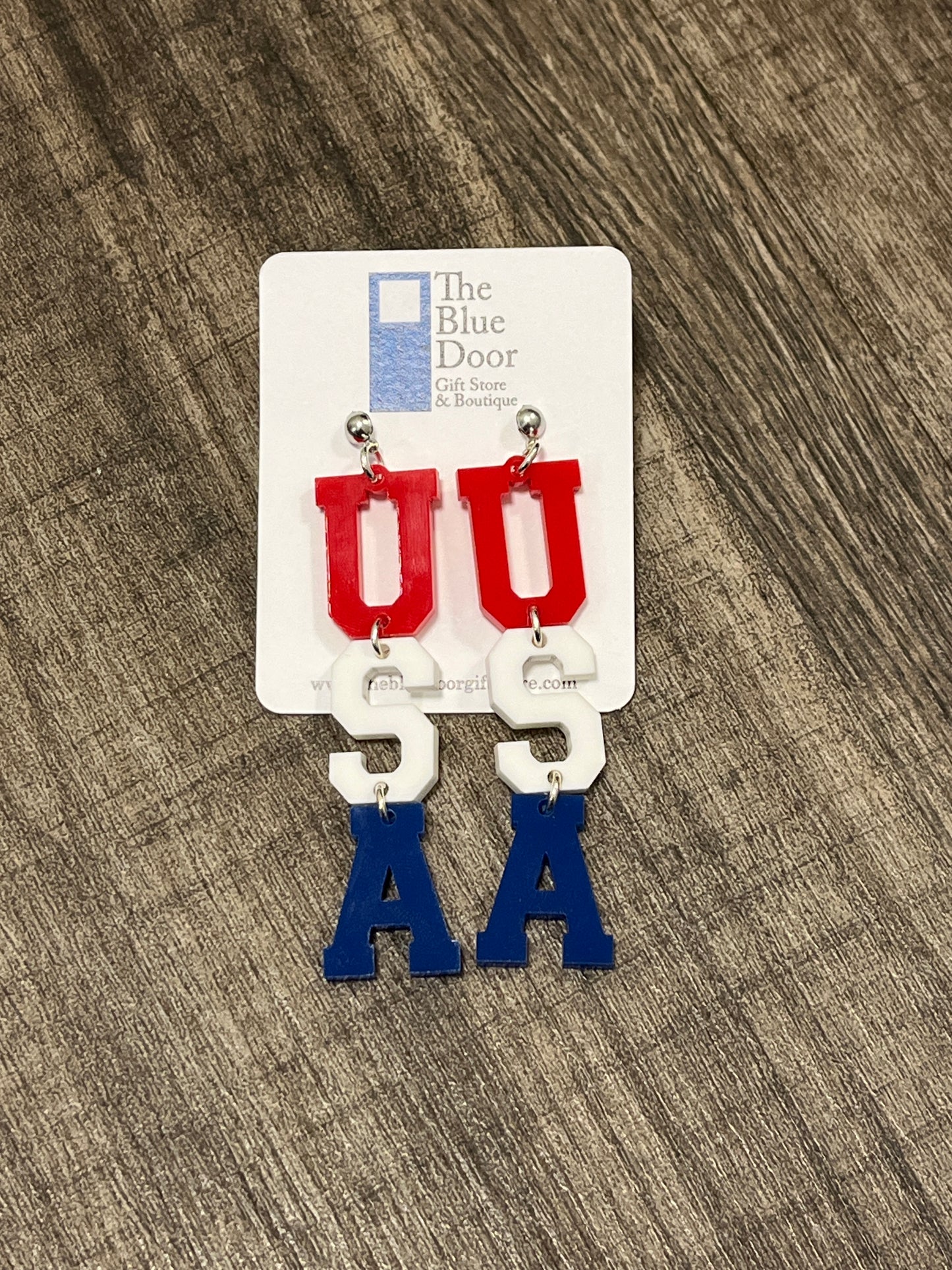 USA Dangle Earrings