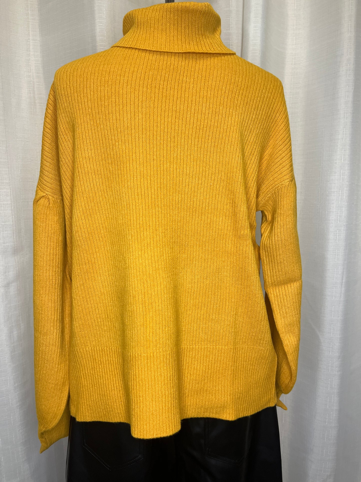 Mustard Roxie Turtleneck Sweater