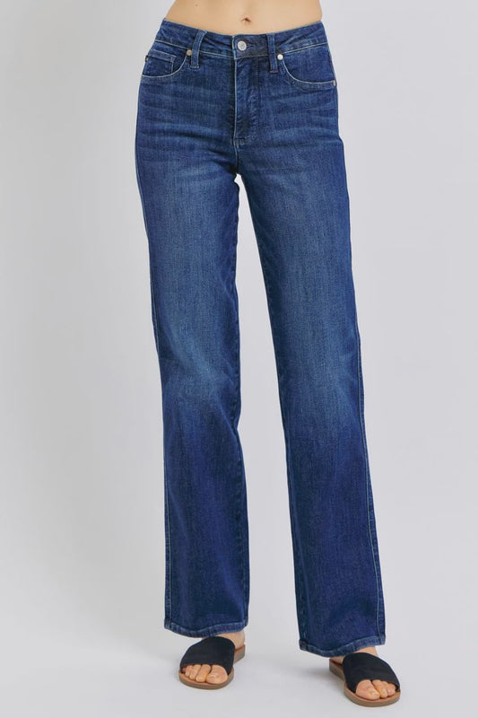 Judy Blue MR Straight Tummy Control Classic Jean