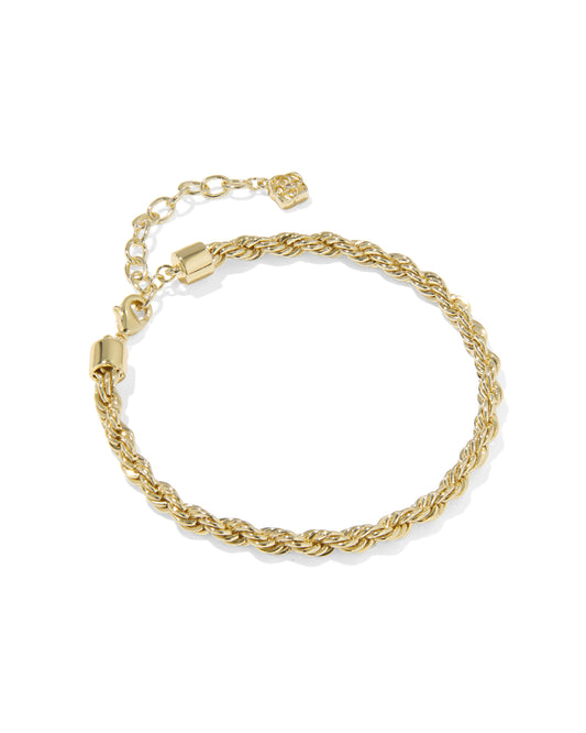 Isabelle Chain Bracelet Gold