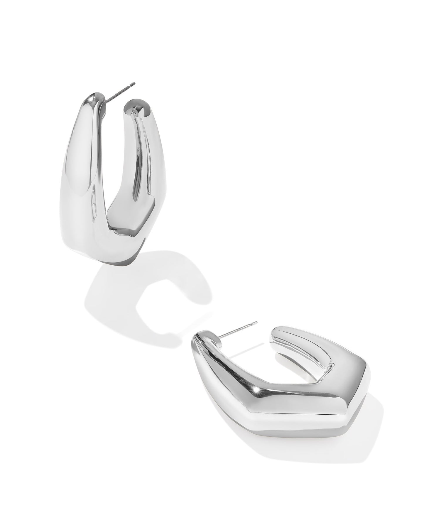 Kaia Hoop Earrings Silver