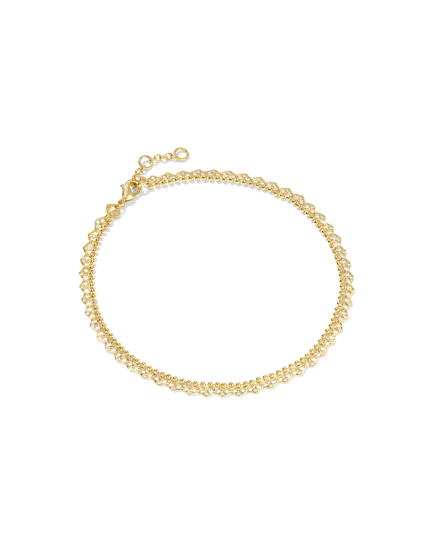 Mallory Rose Anklet Gold