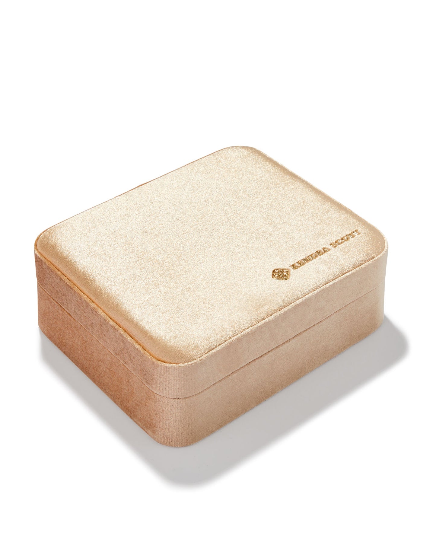 Mattie Large Box Champagne Velvet