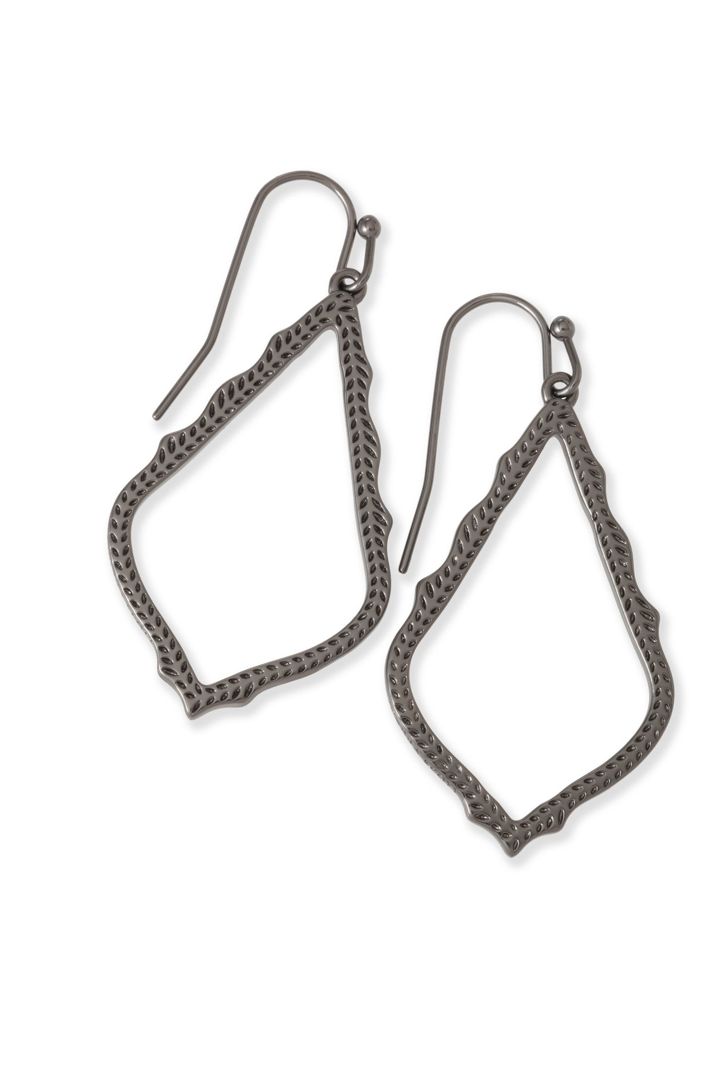 Sophia Earrings Gunmetal