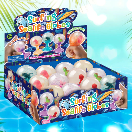 Surfing Sealife Globes
