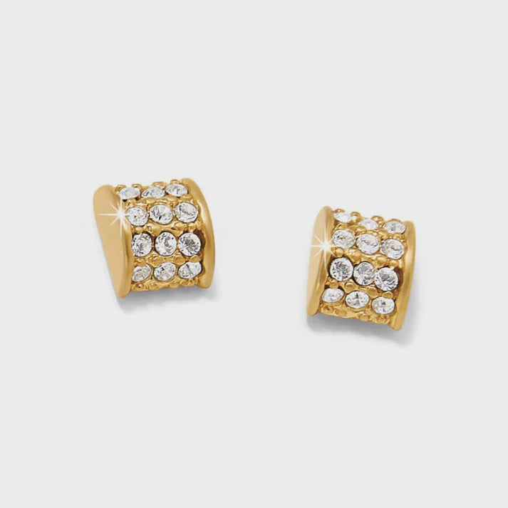 Meridian Post Earrings Gold