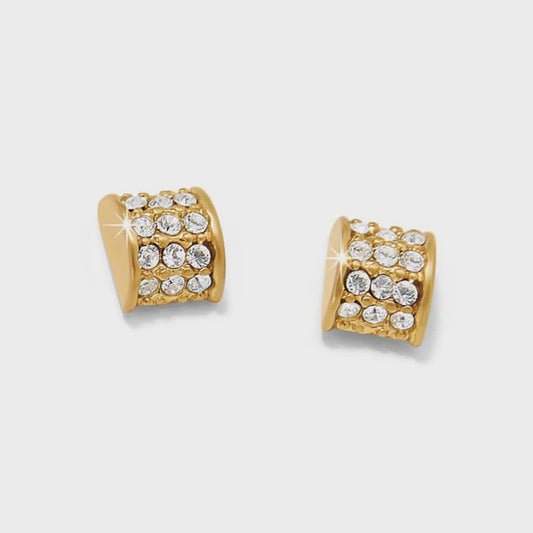 Meridian Post Earrings Gold