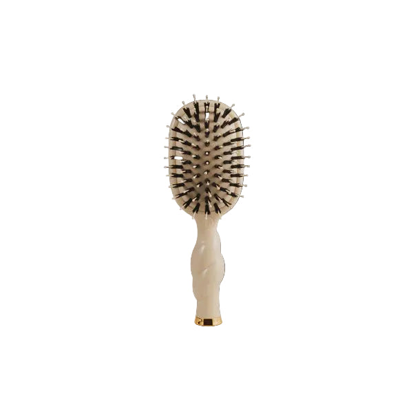 Mini Boar Hair Brush Tan