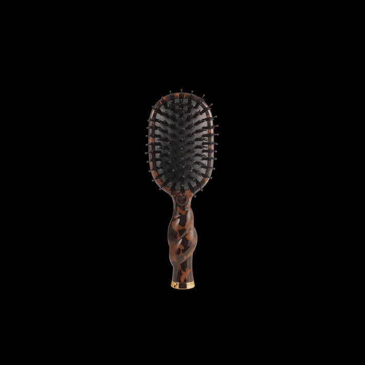 Mini Boar Hair Brush Tortoise