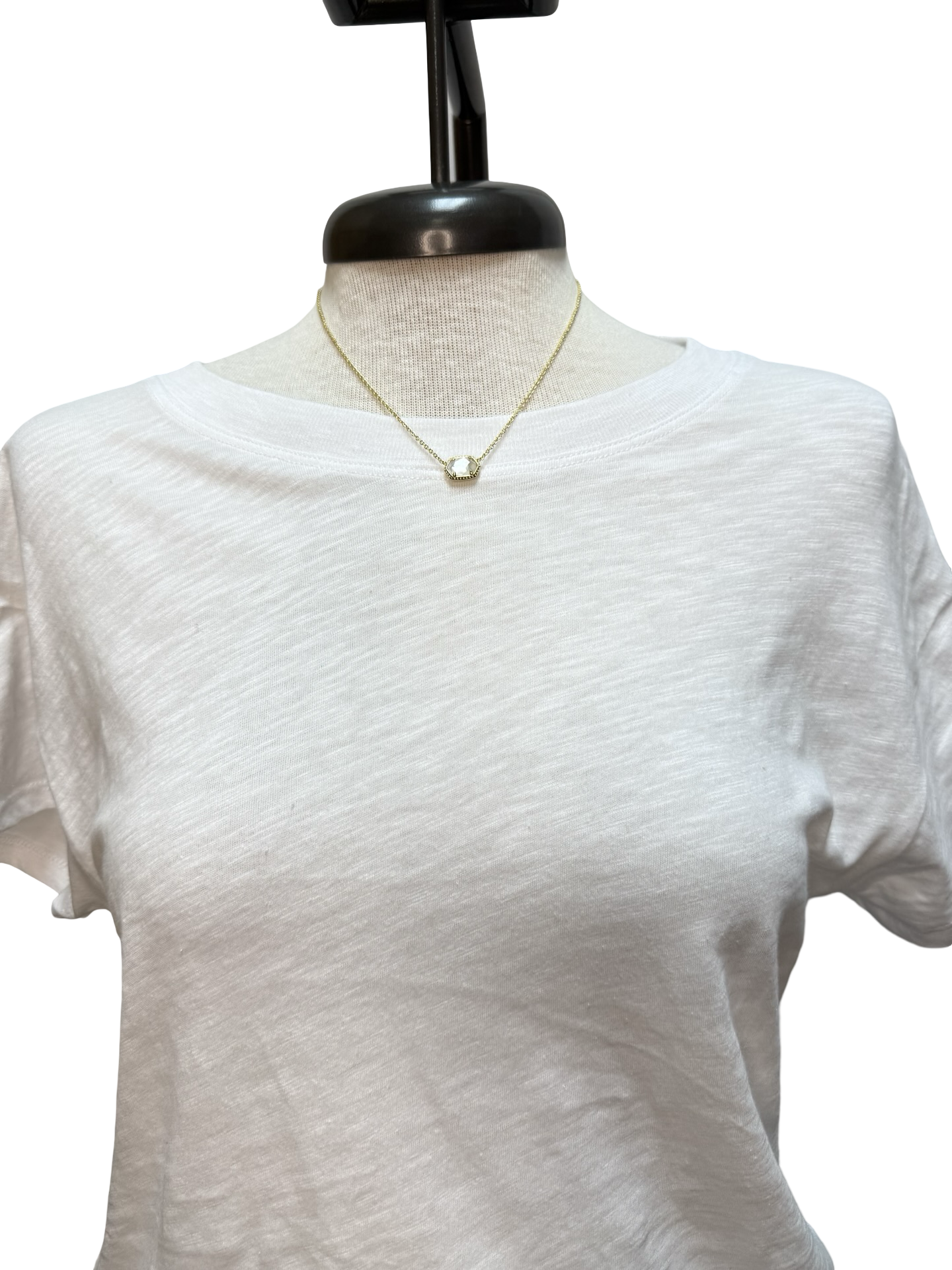 Modern Slub Tee White