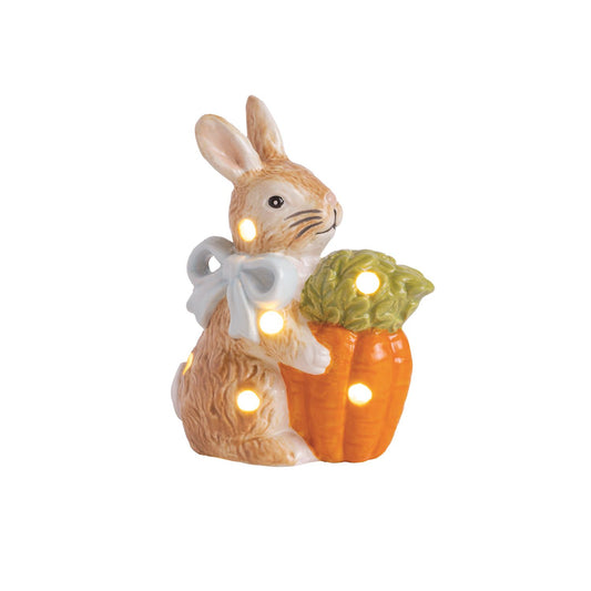 Bunny Carrot Light Up Sitter