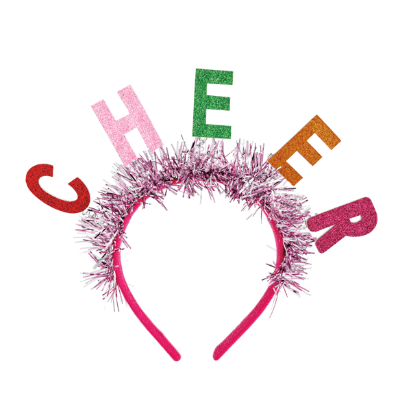 Cheer Tinsel Headband