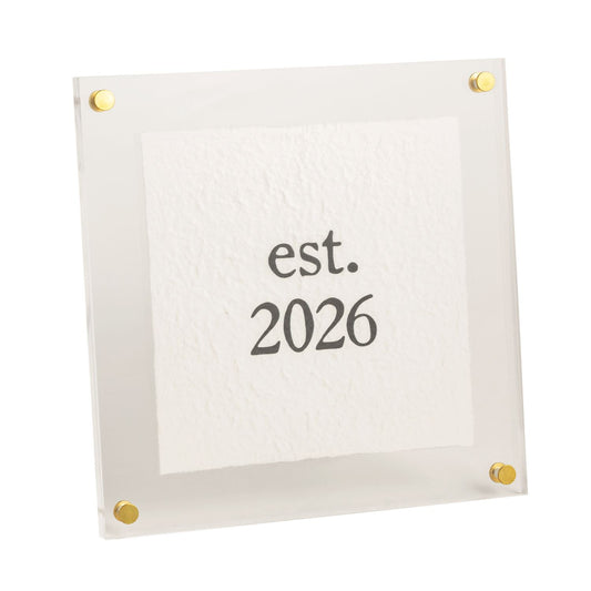 Est. 2026 Plaque