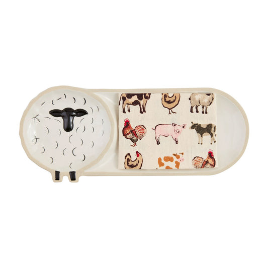 Farm Sheep Hostess Set