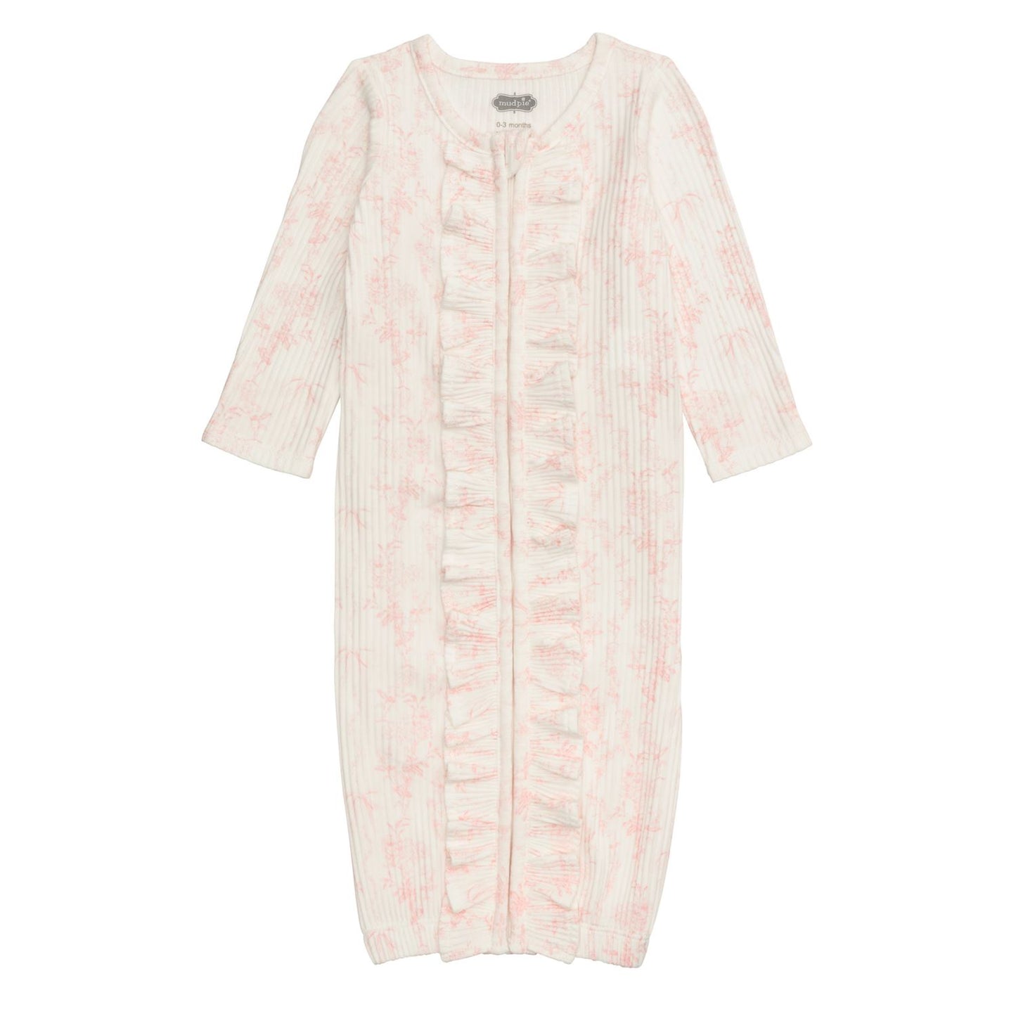 Floral Pink Gown Newborn