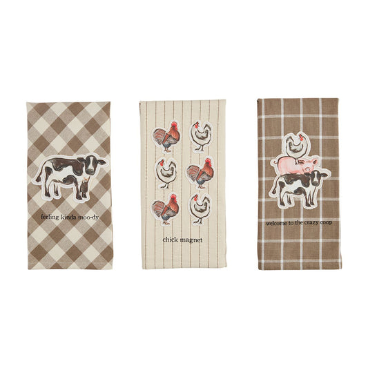 Moo-Dy Canvas Patch Towel