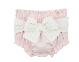 Pink Bow Diaper Cover