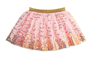 Pink Gold Scatter Sequin Tutu