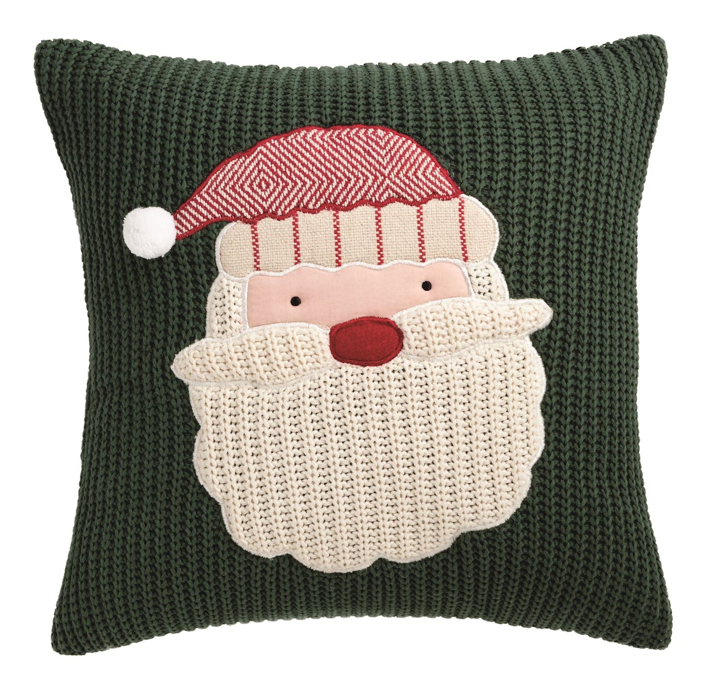 Santa Xmas Knit Pillow