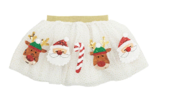 White Christmas Sequin Tutu
