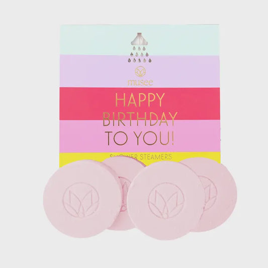 Happy Birthday Shower Steamers