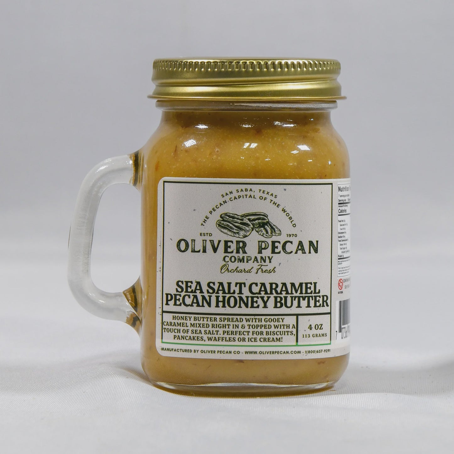 Sea Salt Caramel Pecan Honey Butter