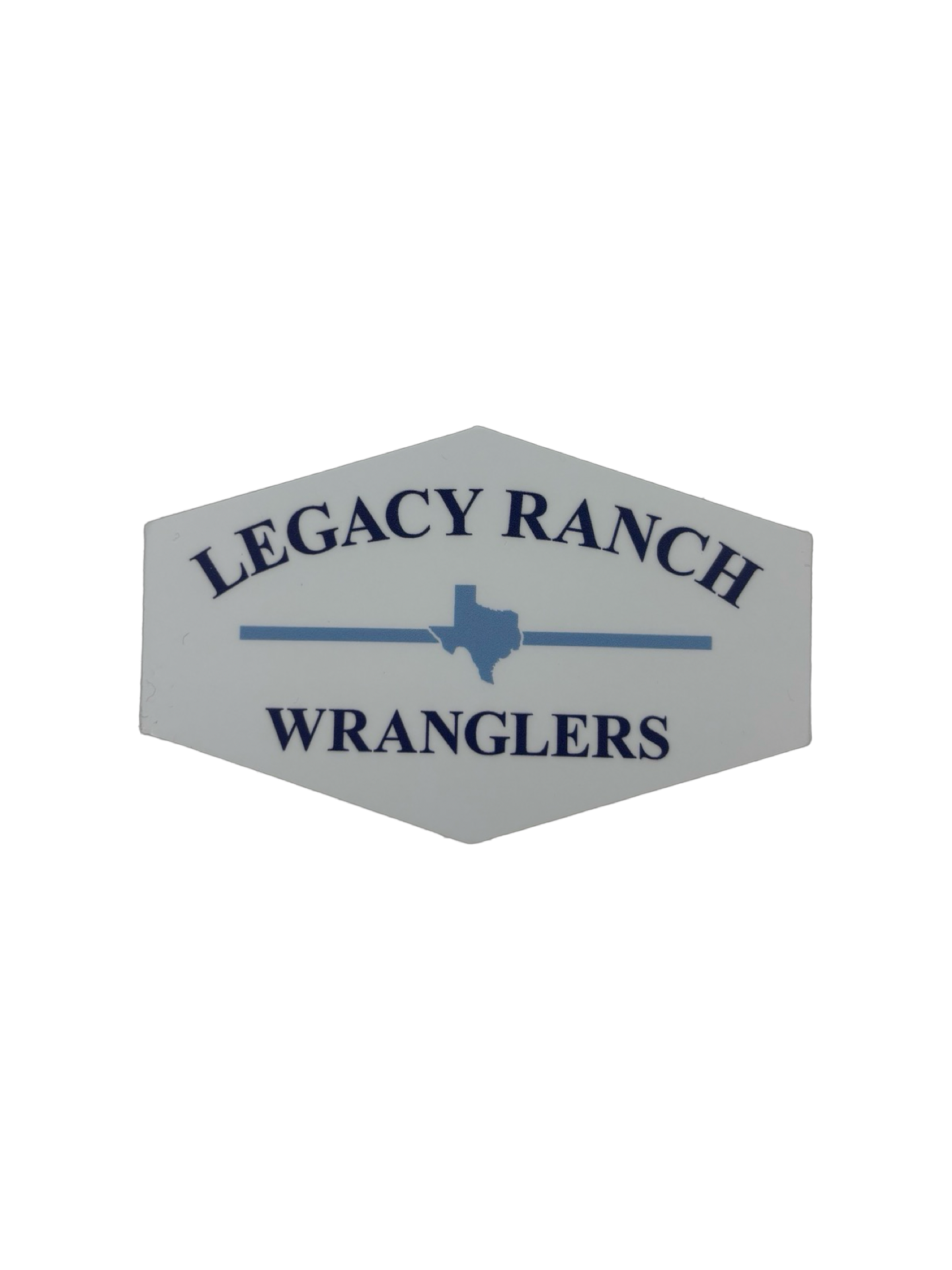 Legacy Ranch Wranglers Hexagon Sticker