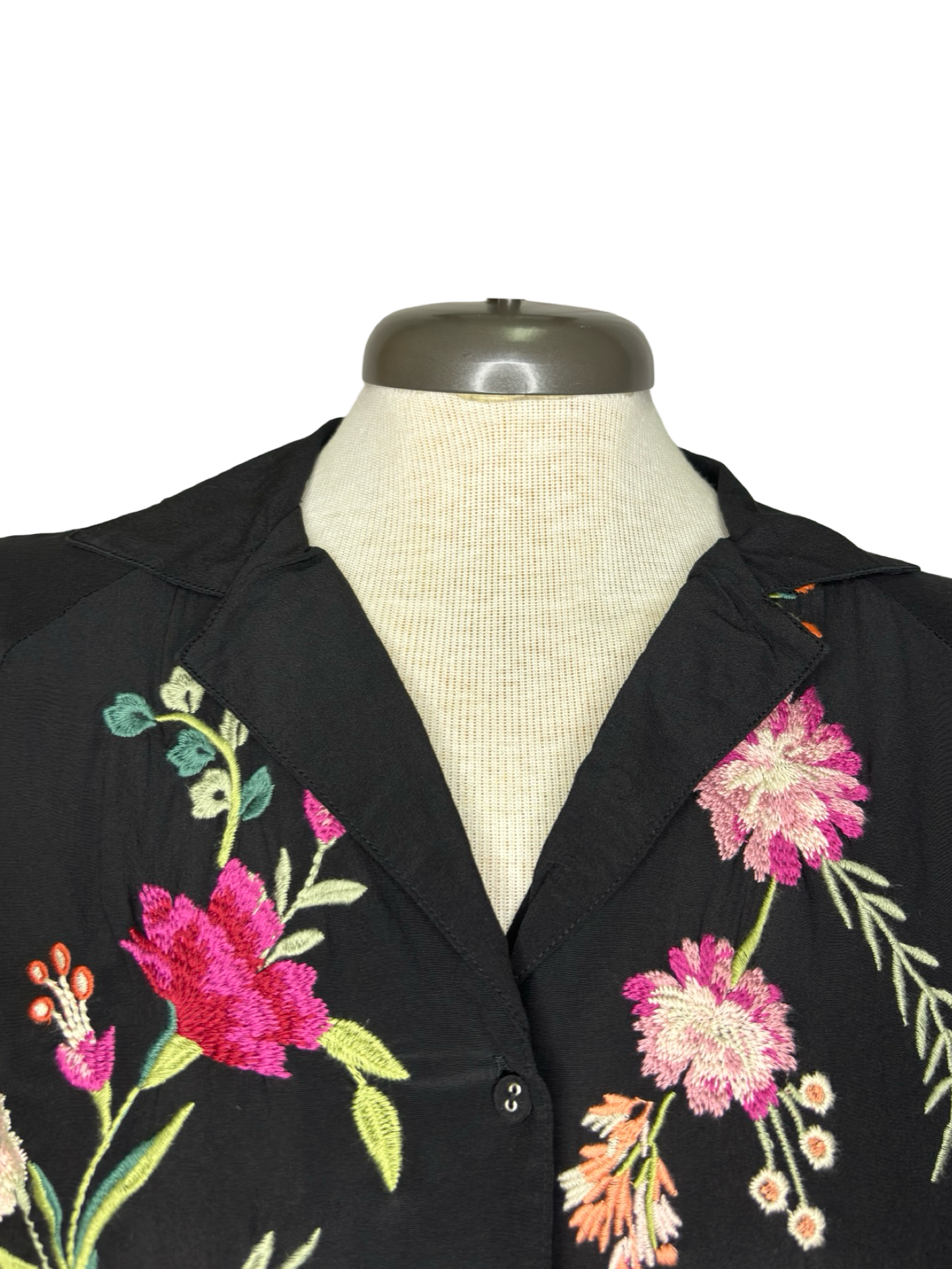 Pauletta Raglan Shirt Black