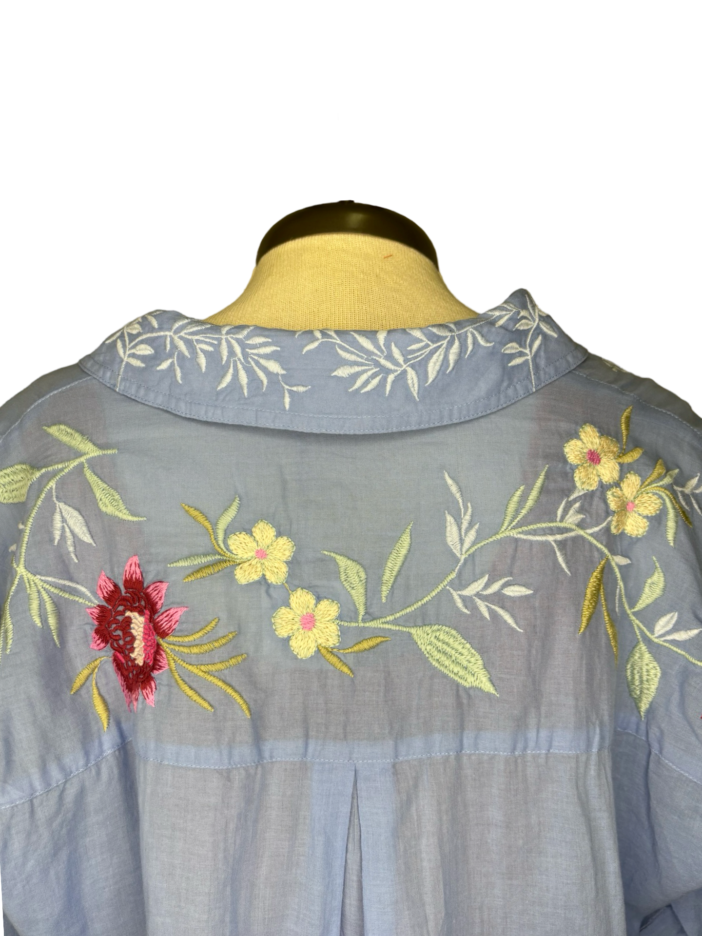 Darcey Pop Over Shirt Blue