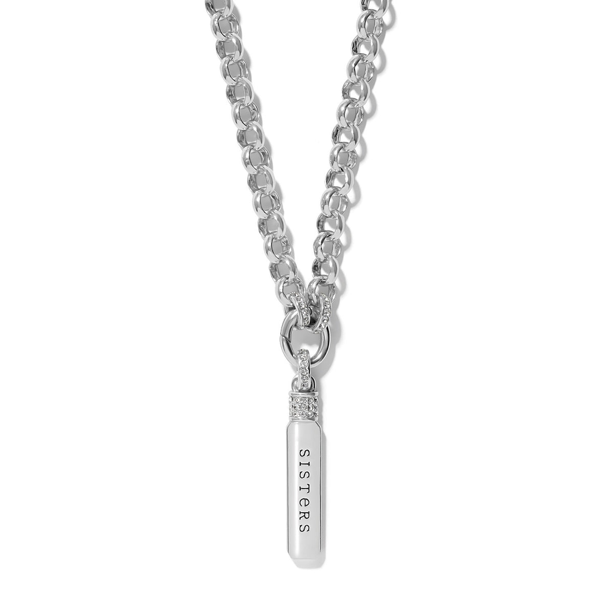 Meridian Sister Storycatcher Necklace Silver