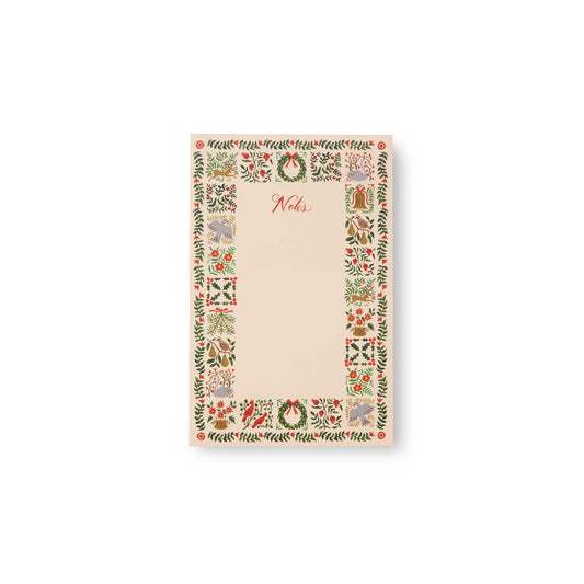 Holiday Notepad Christmastide